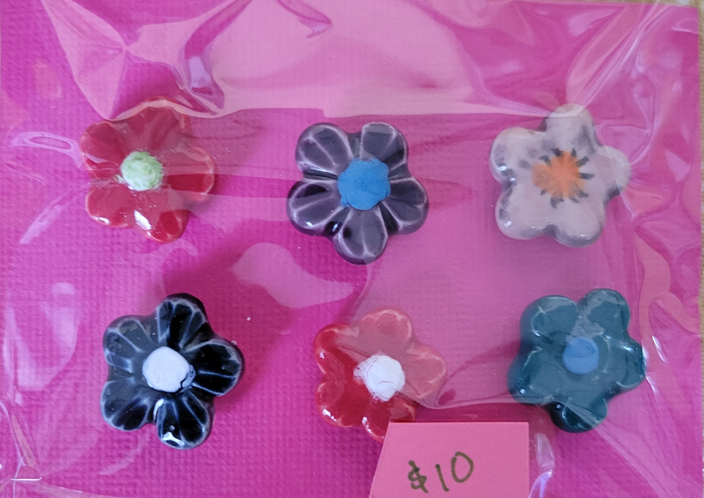 Sweet Stoneware Push Pins